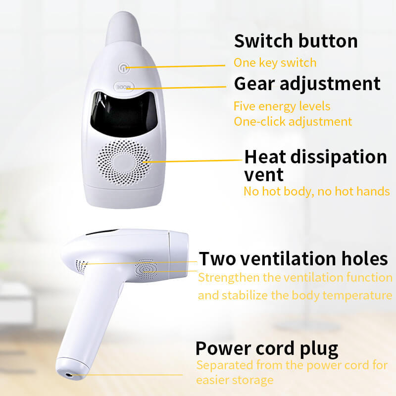 Dr. Zappy: IPL Laser Hair Removal Device