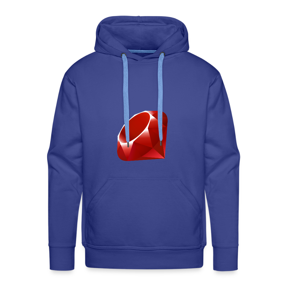 Ruby Logo (Men’s Premium Hoodie) - royal blue