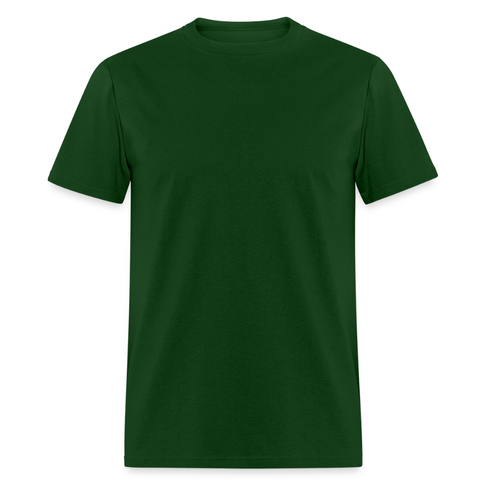 Basic Tee - S, M, L (Men's T-Shirt) - forest green