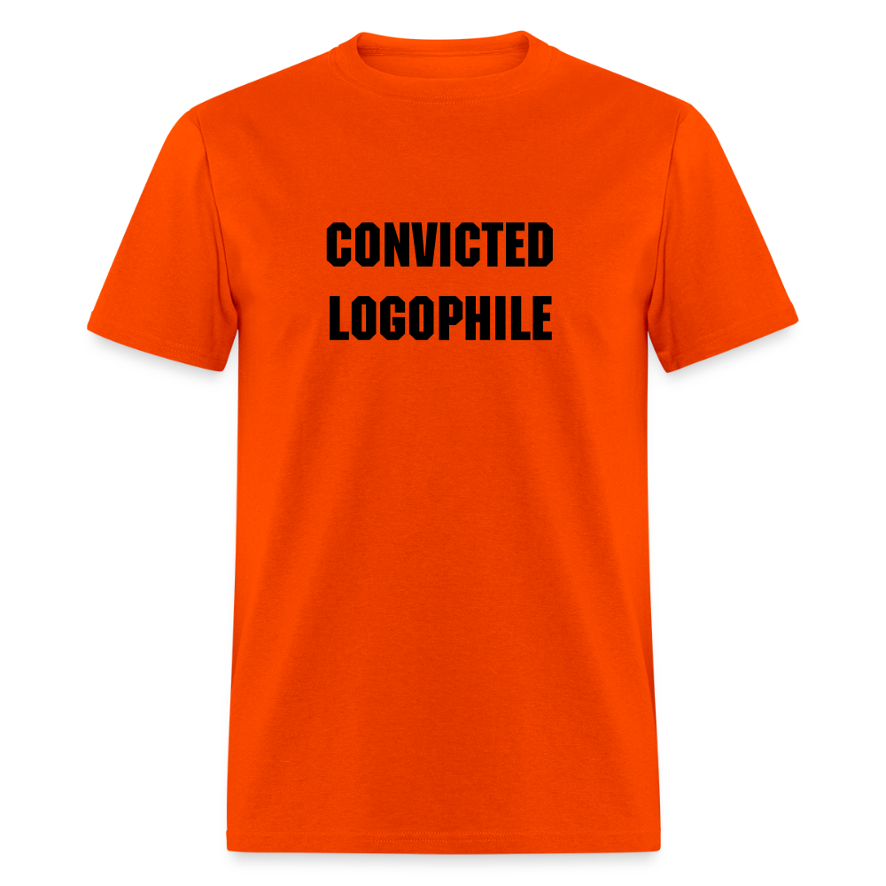 Logophile (Men's T-Shirt) - orange