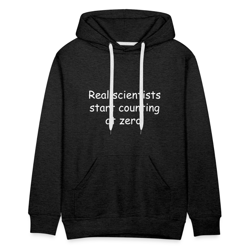 Count from Zero (Men’s Premium Hoodie) - charcoal grey