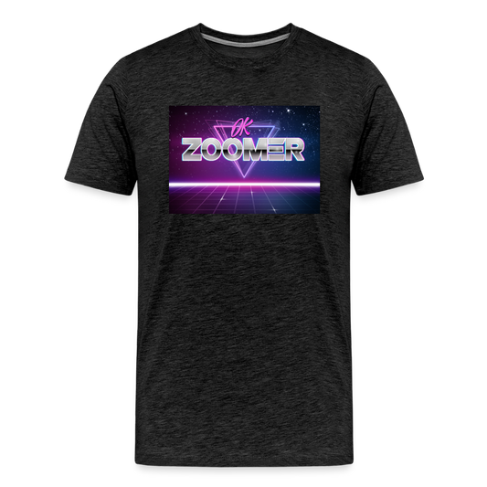 OK Zoomer (Men's Premium T-Shirt) - charcoal grey