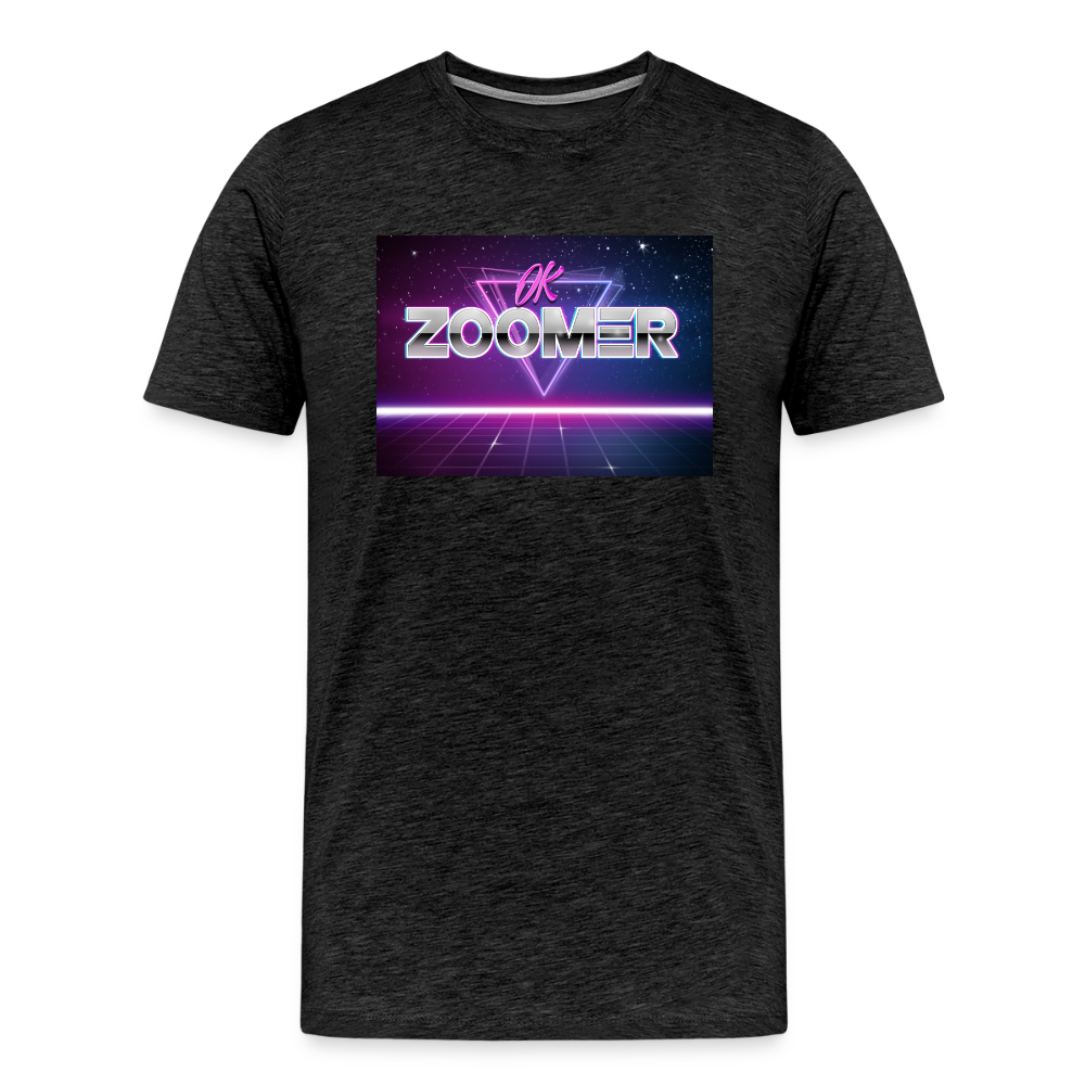 OK Zoomer (Men's Premium T-Shirt) - charcoal grey