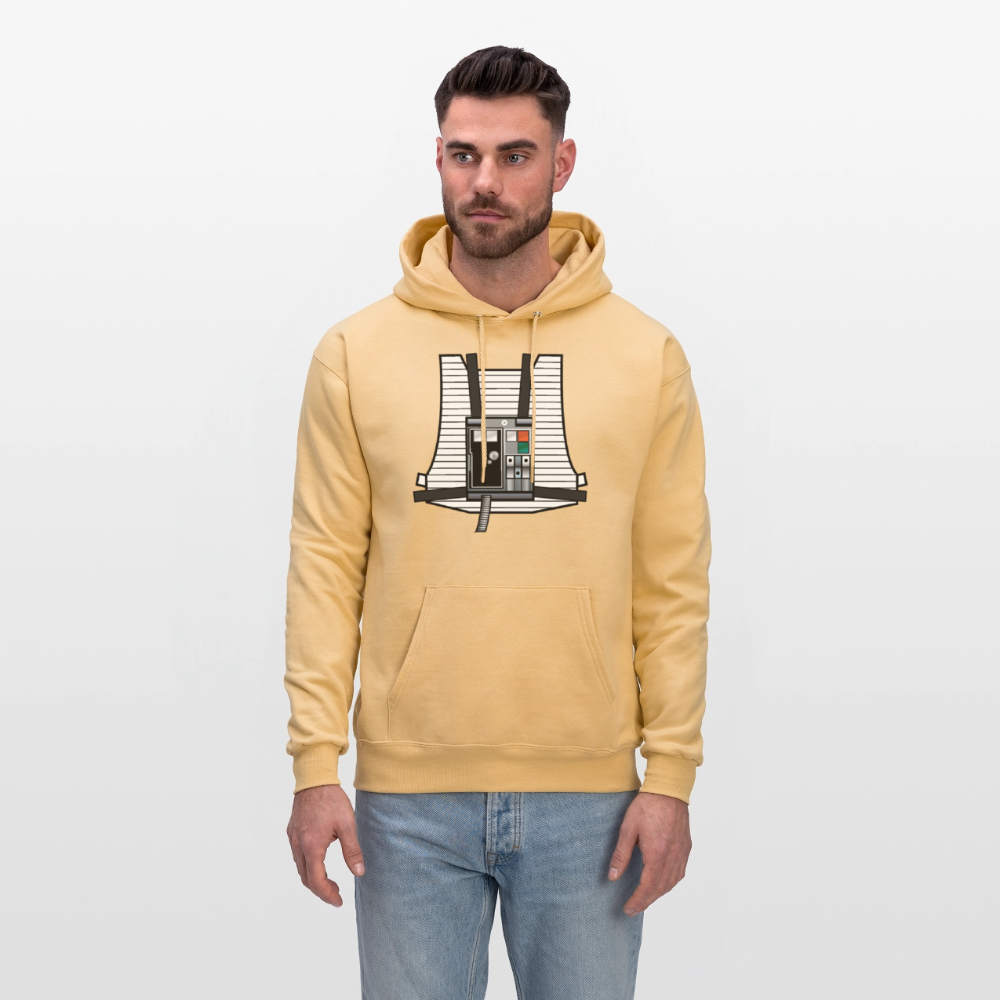 Stay on Target (Men's Hoodie) - light gold