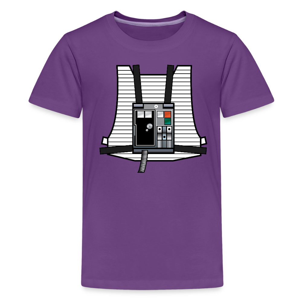 Stay On Target (Kids' Premium T-Shirt) - purple