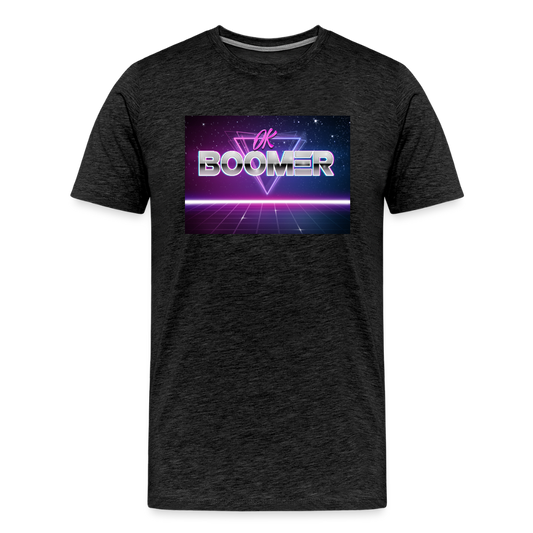 OK Boomer (Men's Premium T-Shirt) - charcoal grey