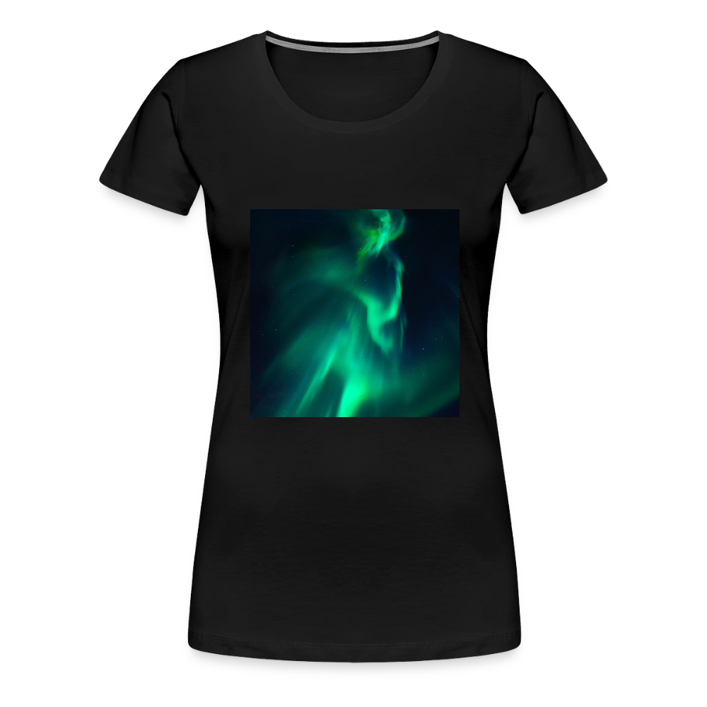 Northern Lights (Women’s Premium T-Shirt) - black