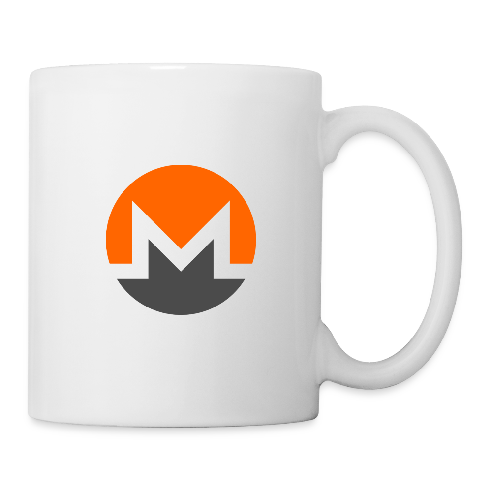 Monero Logo (Coffee/Tea Mug) - white