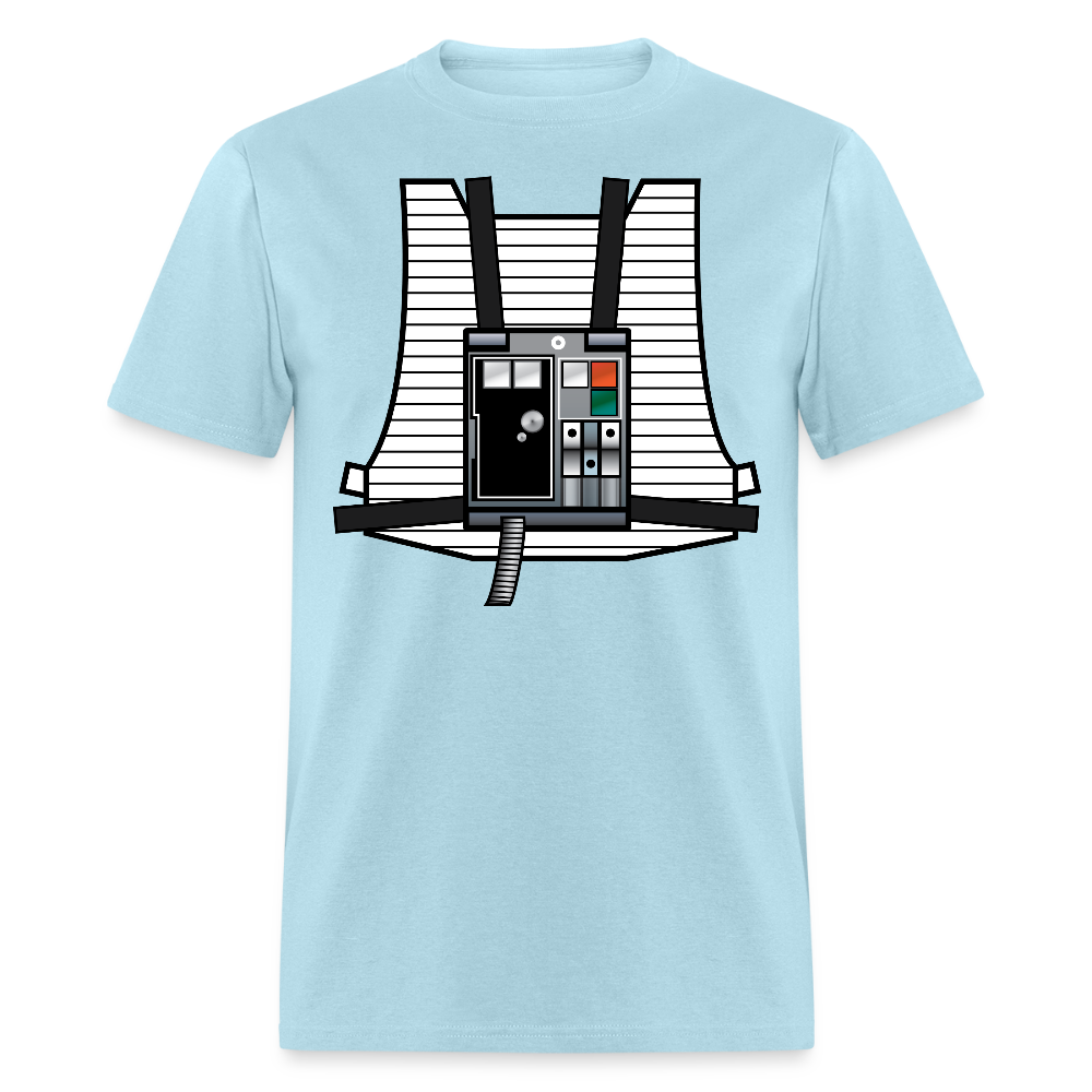 Stay On Target (Unisex Classic T-Shirt) - powder blue