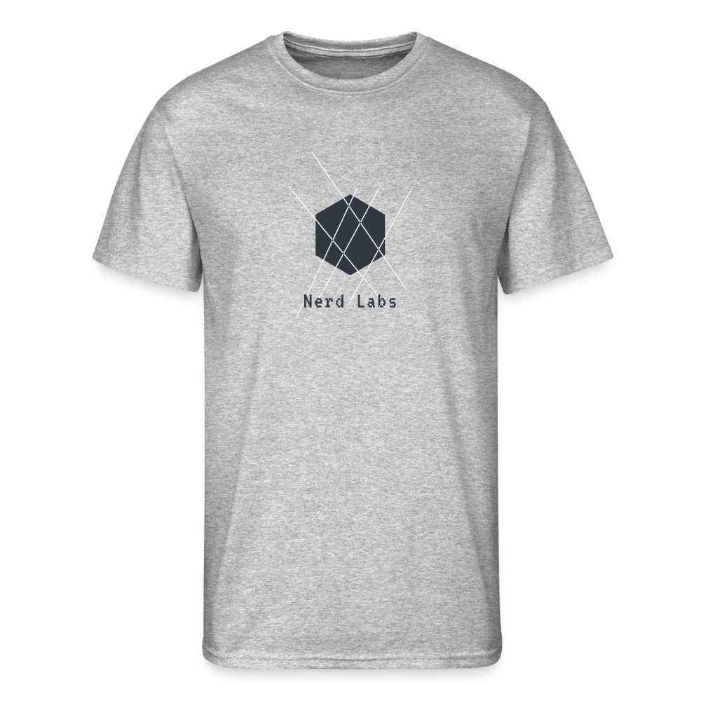 Nerd Labs Original Logo (Men’s 50/50 T-Shirt) - heather gray