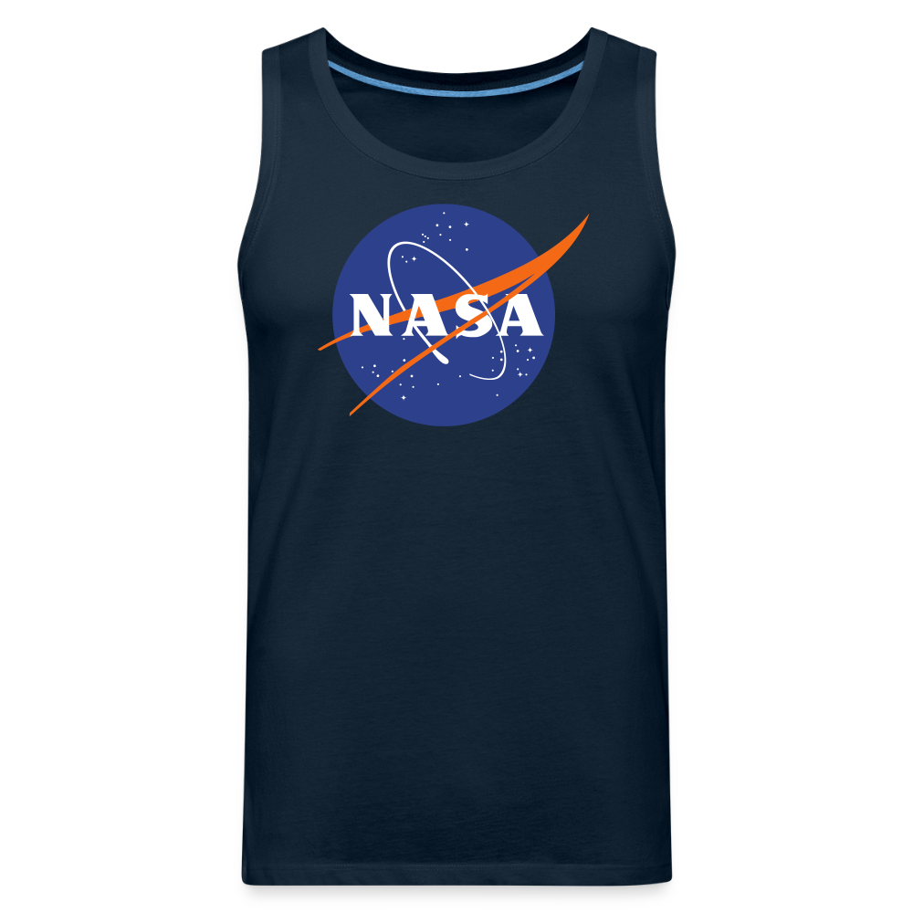 NASA Logo (Men’s Premium Tank) - deep navy