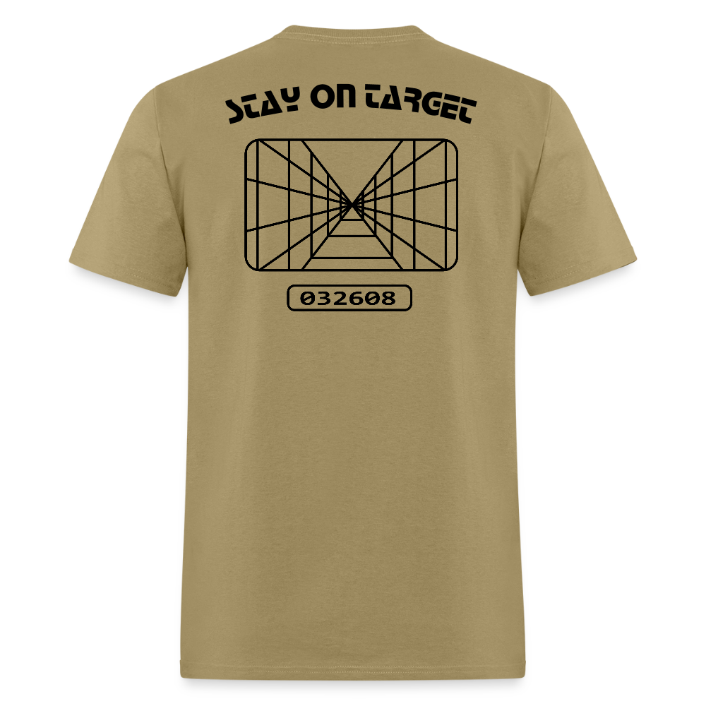 Stay On Target (Unisex Classic T-Shirt) - khaki