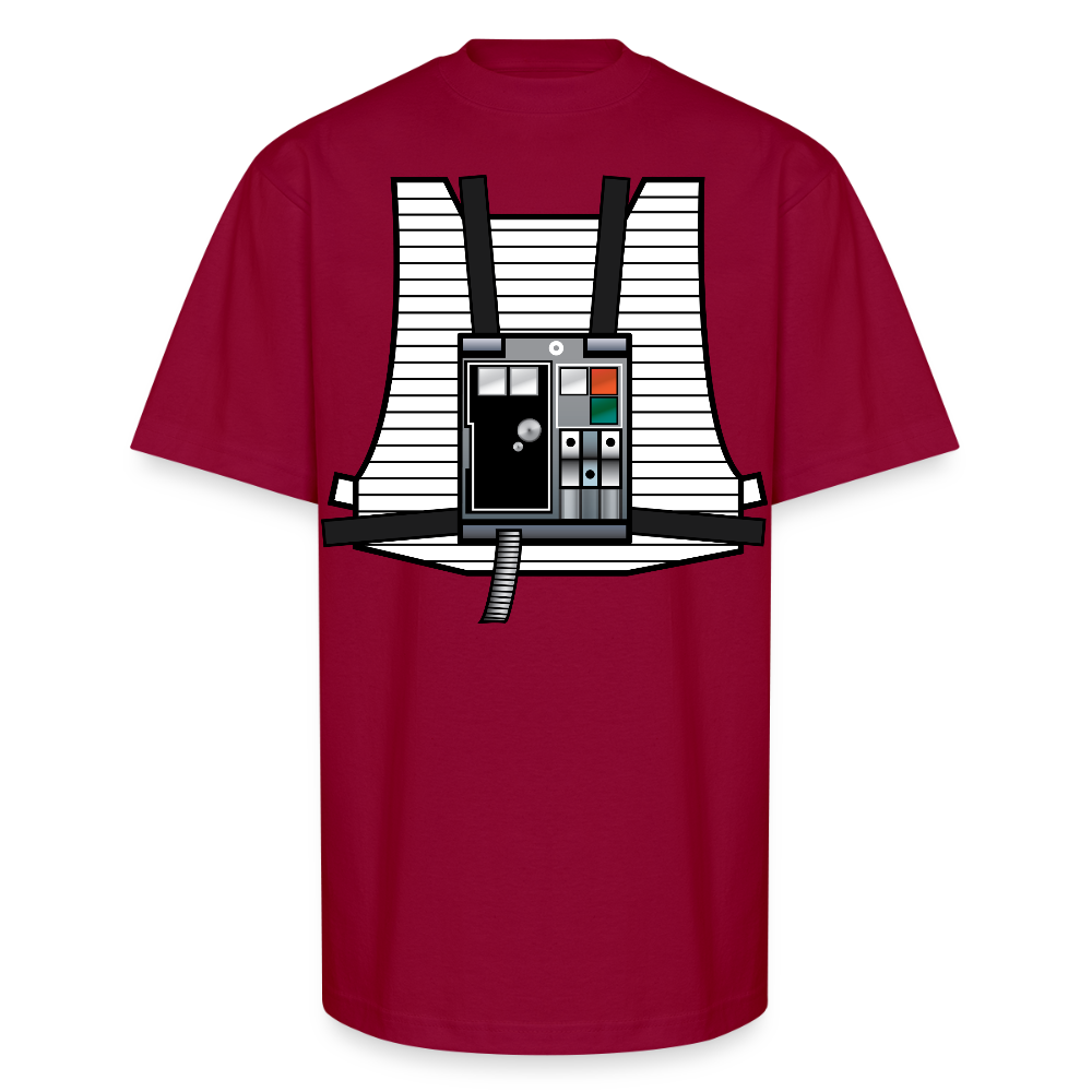 Stay on Target (Unisex Oversized Heavyweight T-Shirt) - cardinal
