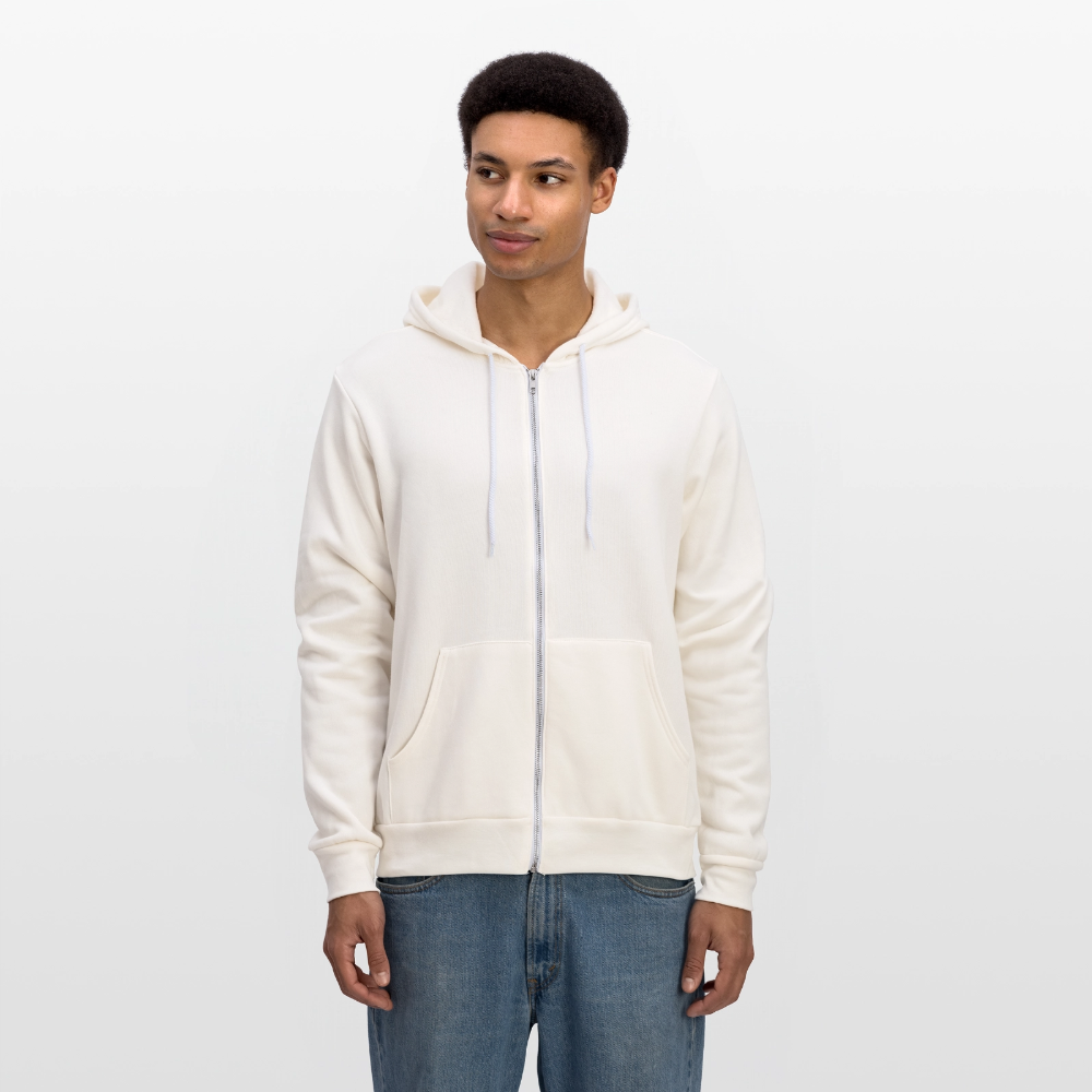 Nerd Labs Original Logo (Zip Hoodie) - vintage white