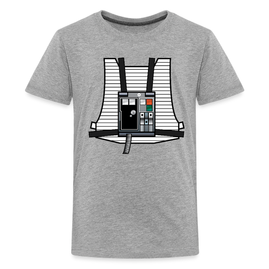 Stay On Target (Kids' Premium T-Shirt) - heather gray