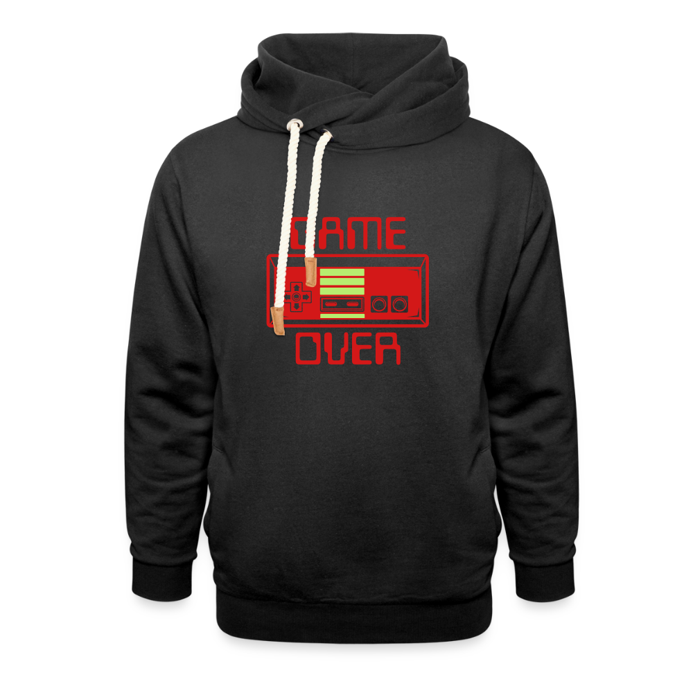 Game Over (Shawl Collar Hoodie) - black