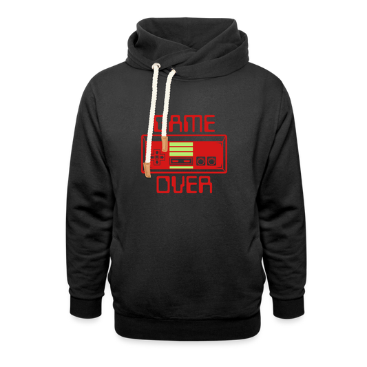 Game Over (Shawl Collar Hoodie) - black