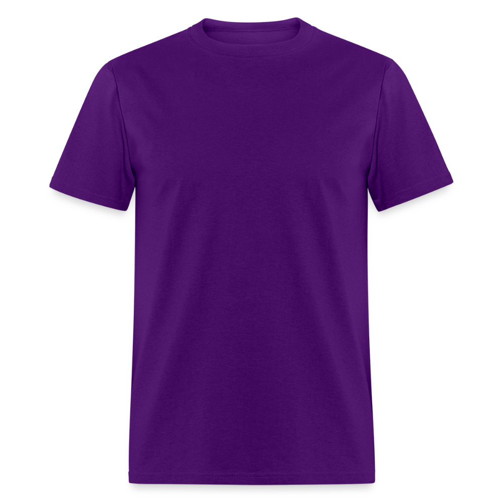 Basic Tee - S, M, L (Men's T-Shirt) - purple
