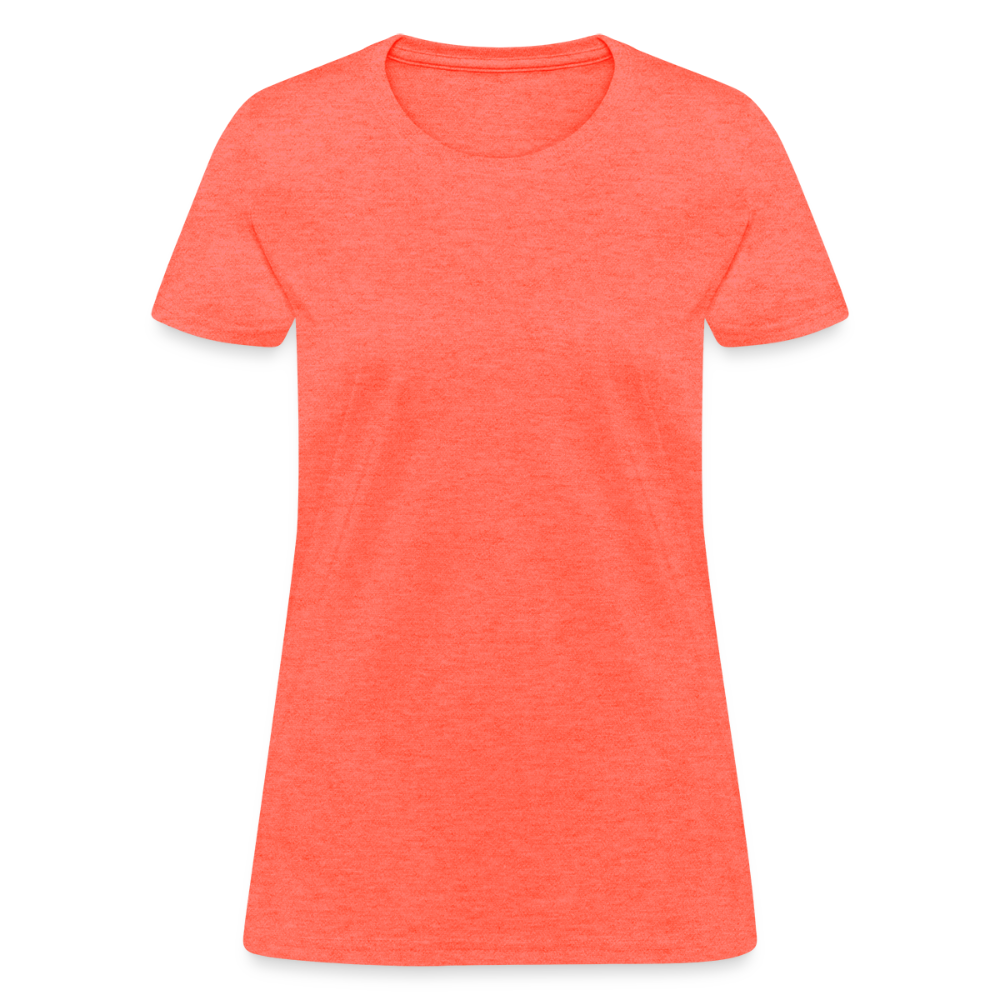 Basic Tee (Women's T-Shirt) - heather coral