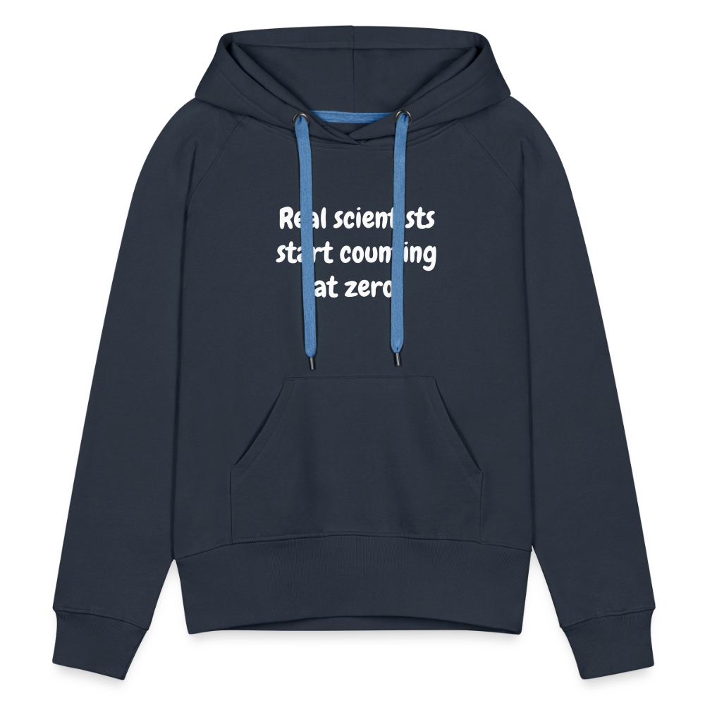Count from Zero (Women’s Premium Hoodie) - navy