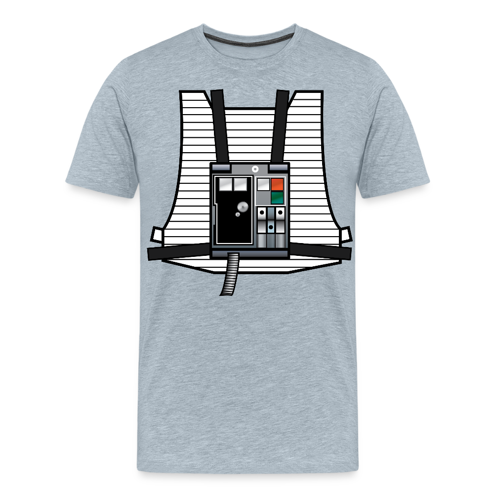 Stay on Target (Men's Premium T-Shirt) - heather ice blue