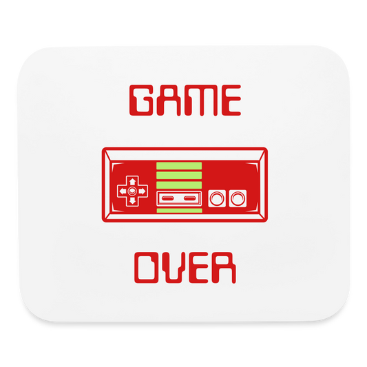 Game Over (Mouse pad Horizontal) - white