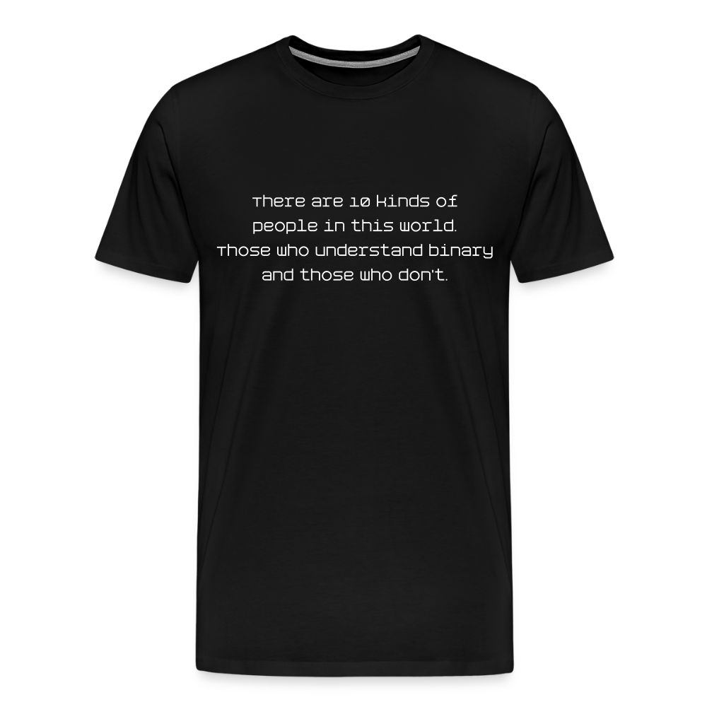 Binary People (Men's Premium T-Shirt) - black