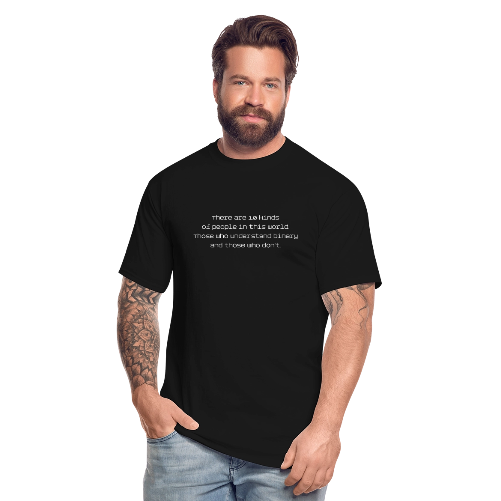 Binary People (Men's Tall T-Shirt) - black