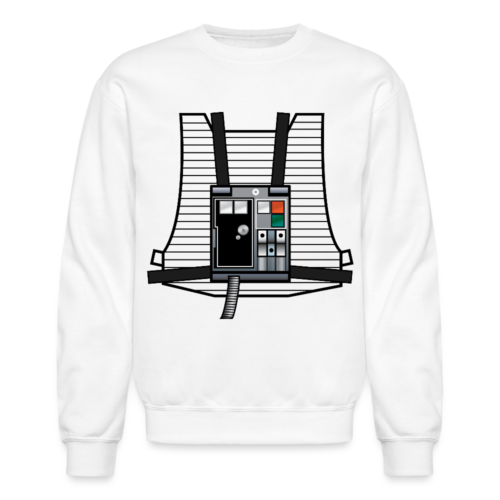 Stay on Target (Crewneck Sweatshirt) - white