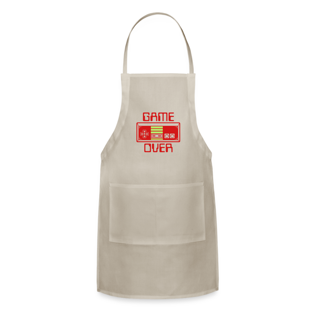 Game Over (Adjustable Apron) - natural