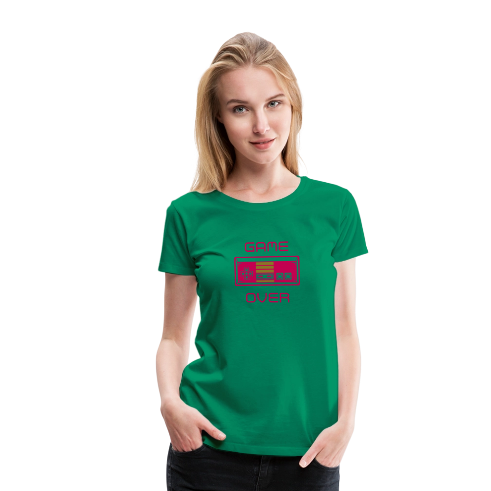 Game Over (Women’s Premium T-Shirt) - kelly green