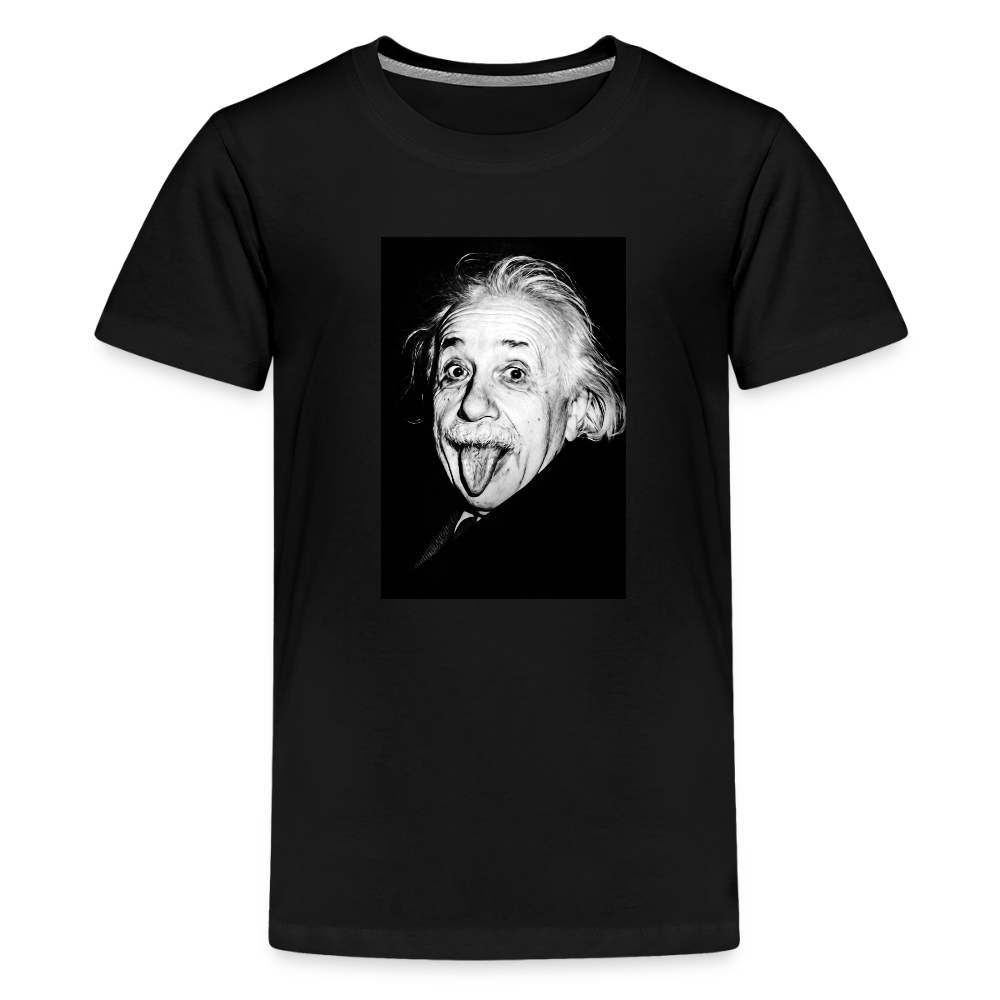 Silly Einstein (Kids' Premium T-Shirt) - black