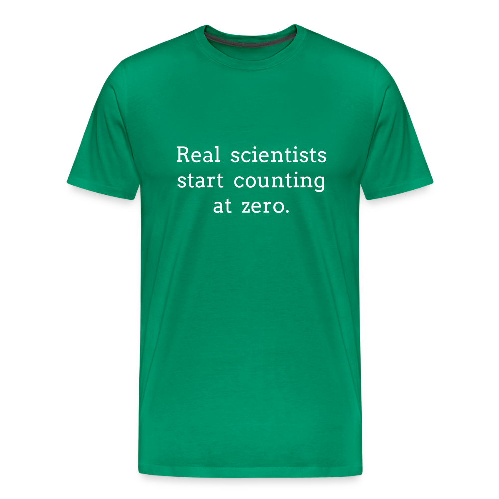 Count from Zero (Men's Premium T-Shirt) - kelly green