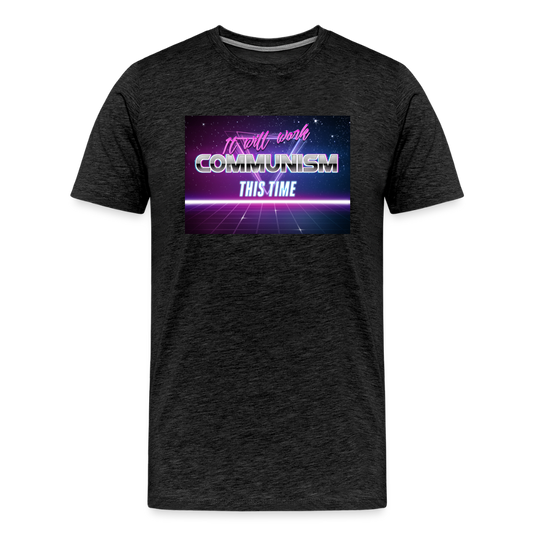 Communism New Wave (Men's Premium T-Shirt) - charcoal grey