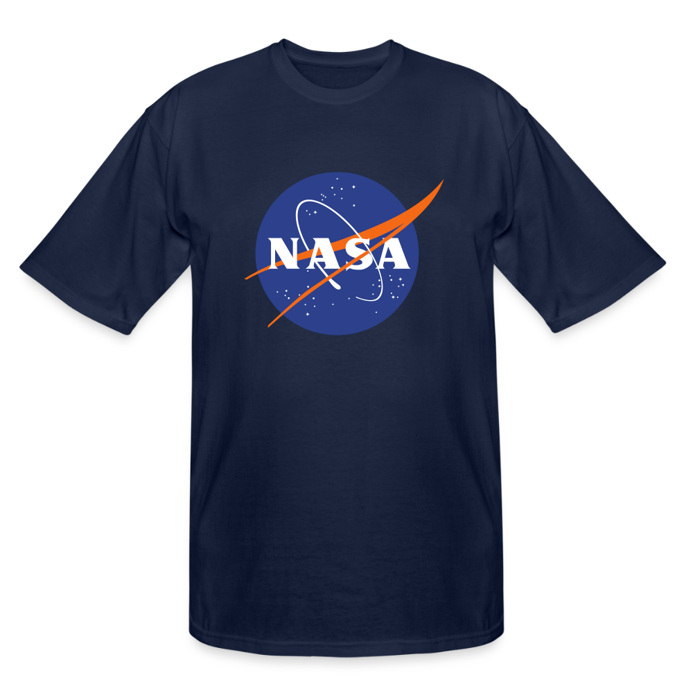 NASA Logo (Men's Tall T-Shirt) - navy