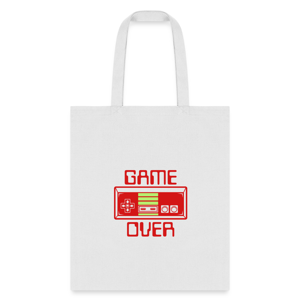 Game Over (Tote Bag) - white