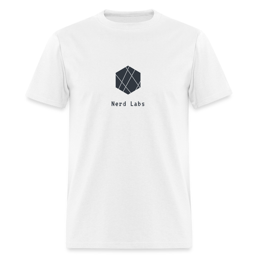 Nerd Labs Original Logo (Men's T-Shirt) - white