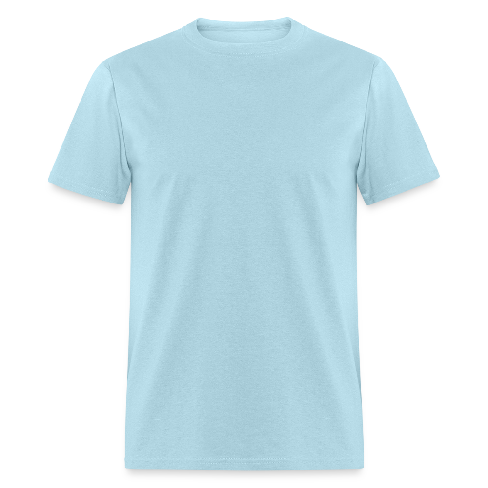 Basic Tee - S, M, L (Men's T-Shirt) - powder blue