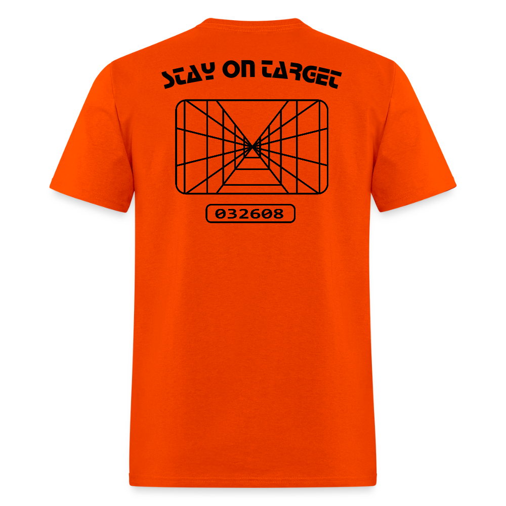 Stay On Target (Unisex Classic T-Shirt) - orange