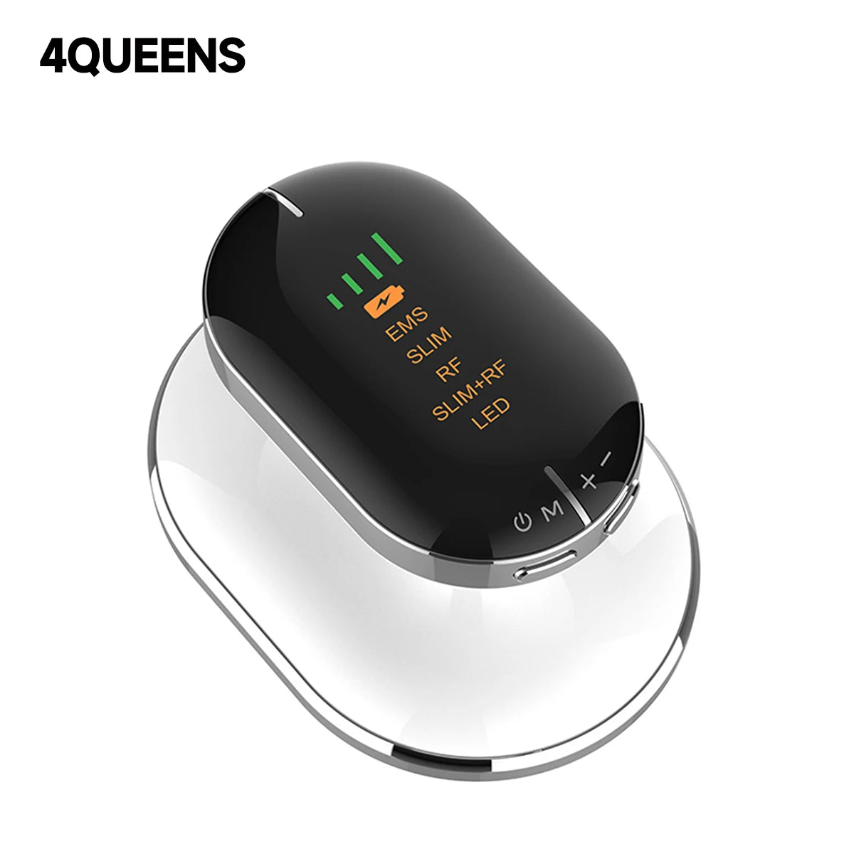 EMS & RF Radio Frequency Body Slimming Machine Fat Burner Slim Shaping Device LED Light Therapy Lose Weight Cellulite Massager