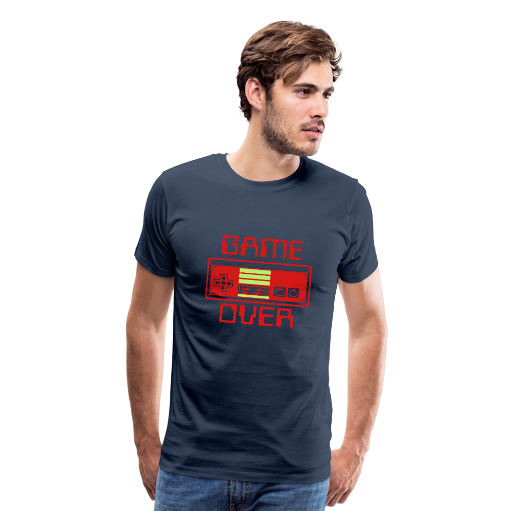 Game Over (Men's Premium T-Shirt) - navy