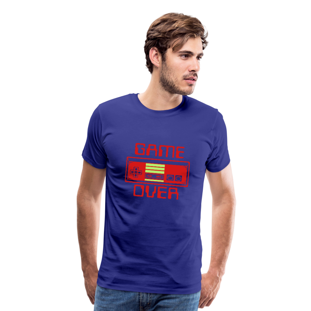 Game Over (Men's Premium T-Shirt) - royal blue