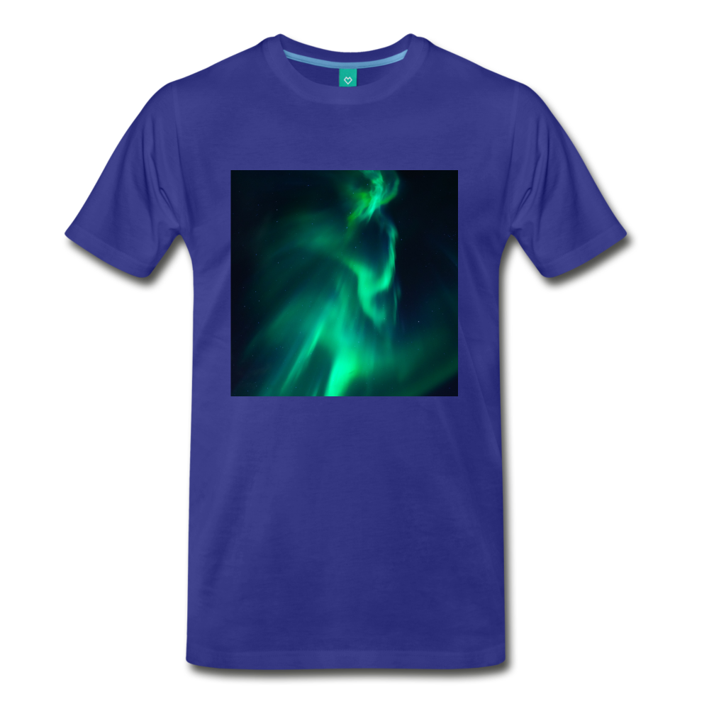 Northern Lights (Men's Premium T-Shirt) - royal blue