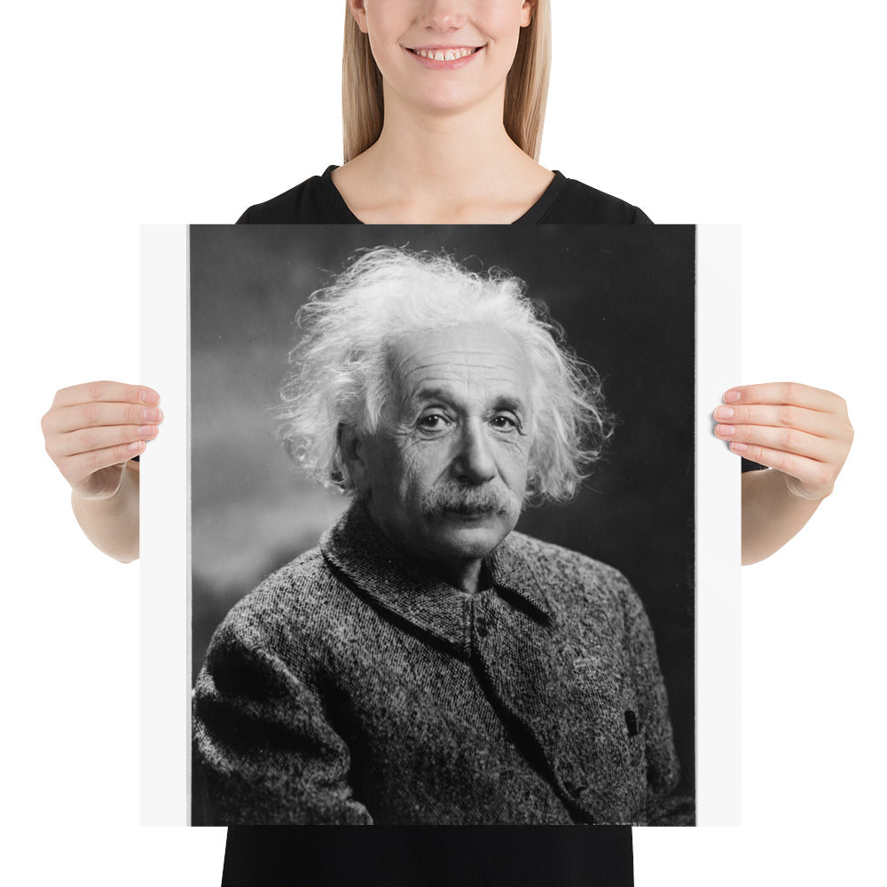 Einstein Portrait (Poster - Photo Paper)