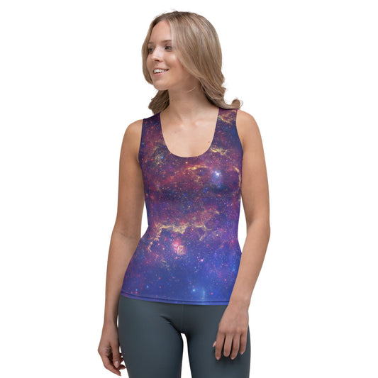 Milky Way Center - 3 Views (Women's Tank Top)