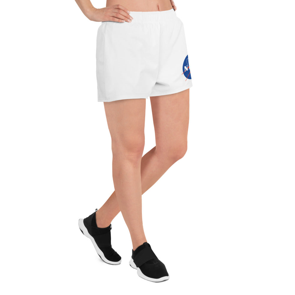 NASA Logo (Women's Athletic Short Shorts)