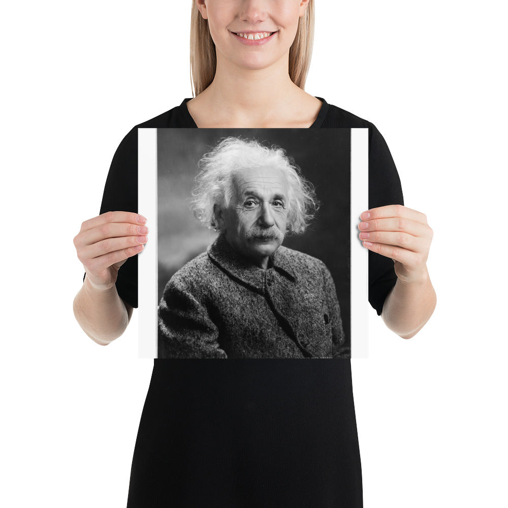 Einstein Portrait (Poster - Photo Paper)
