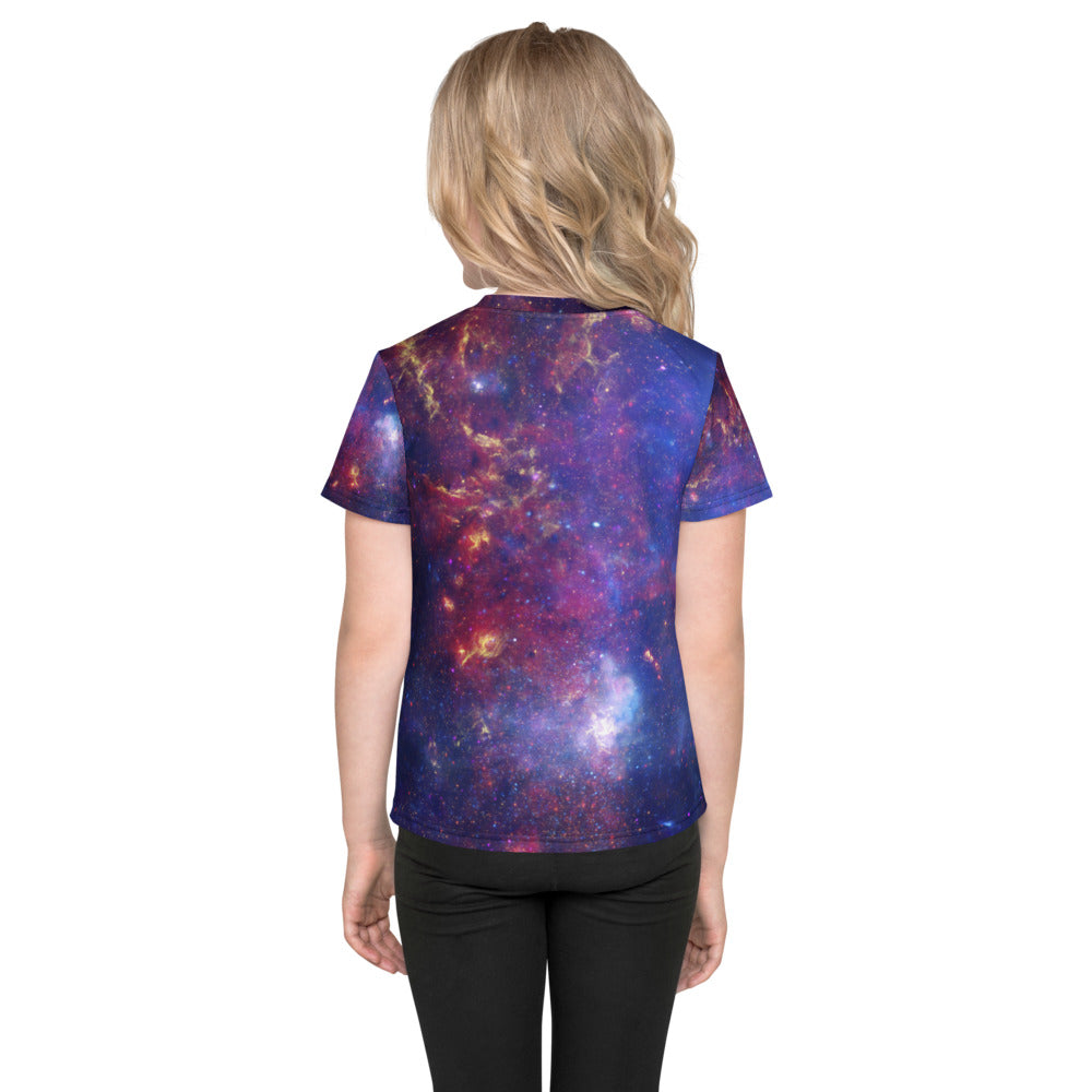 Milky Way Center - 3 Views (Kids T-shirt)