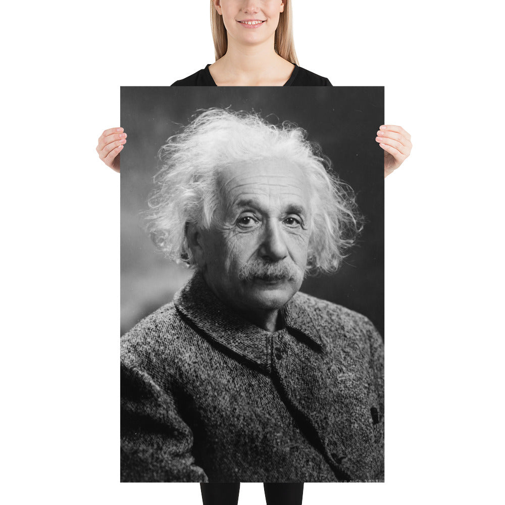 Einstein Portrait (Poster - Paper Matte)