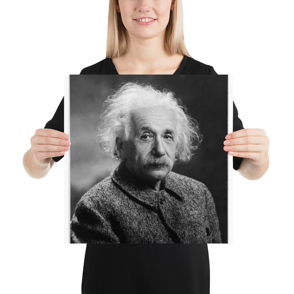 Einstein Portrait (Poster - Paper Matte)